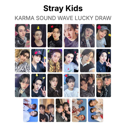 Stray Kids KARMA SOUND WAVE LUCKY DRAW Official Photocard