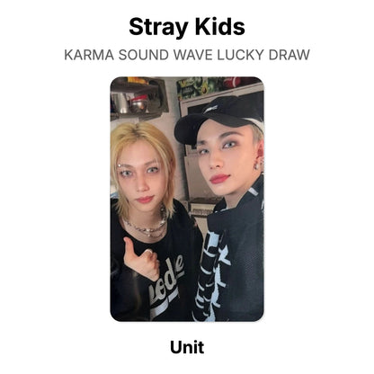 Stray Kids KARMA SOUND WAVE LUCKY DRAW Official Photocard
