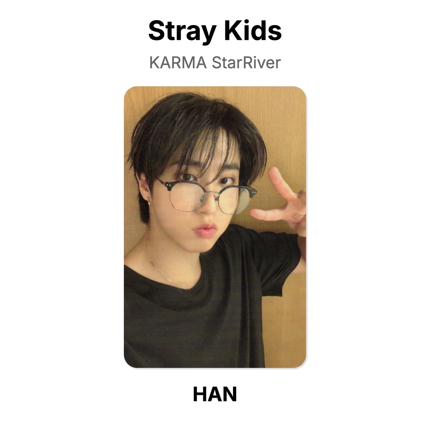 Stray Kids KARMA StarRiver Official Photocard
