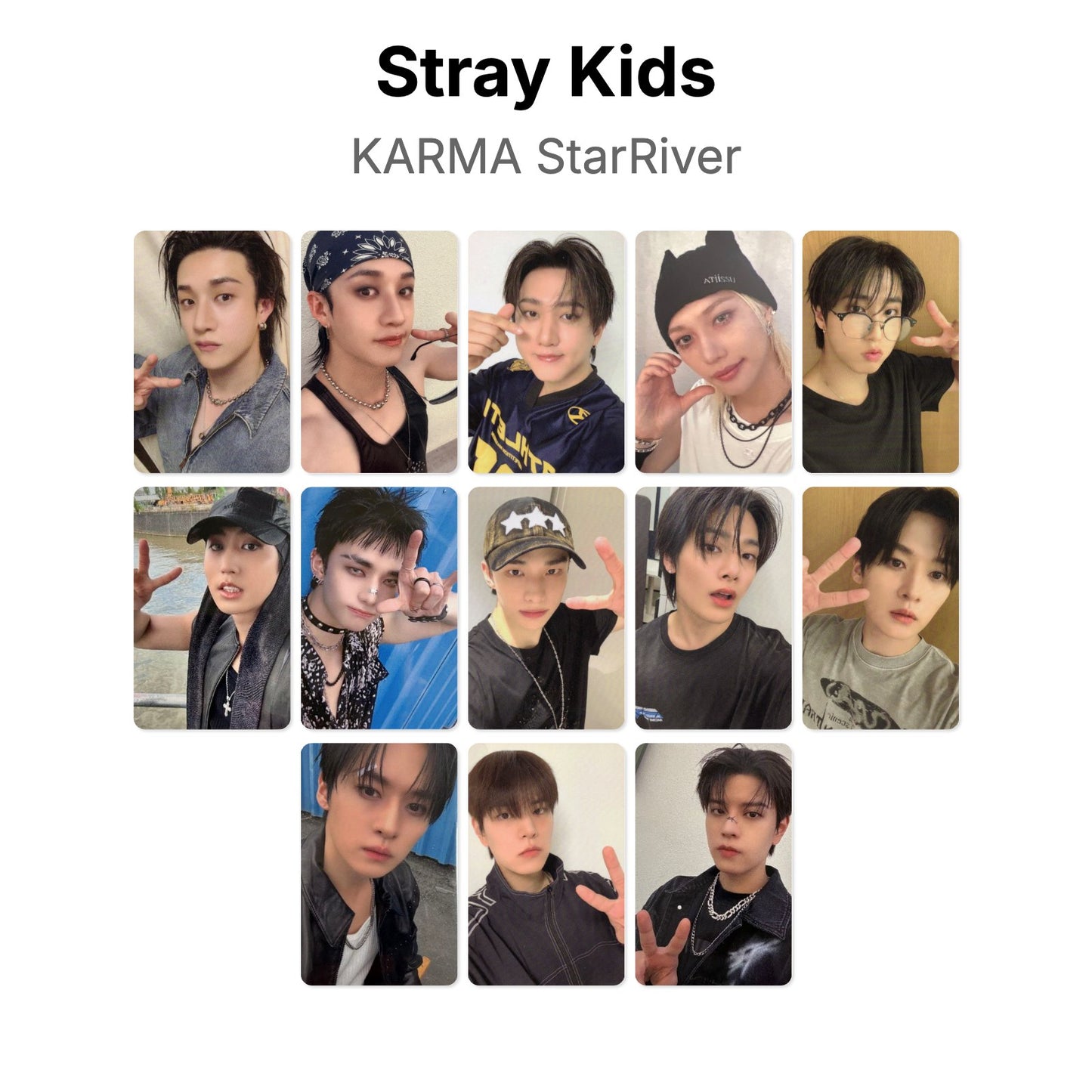 Stray Kids KARMA StarRiver Official Photocard