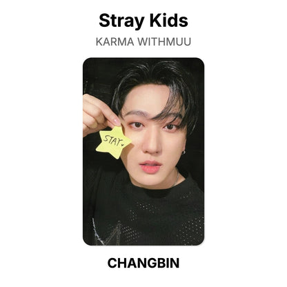 Stray Kids KARMA WITHMUU Official Photocard