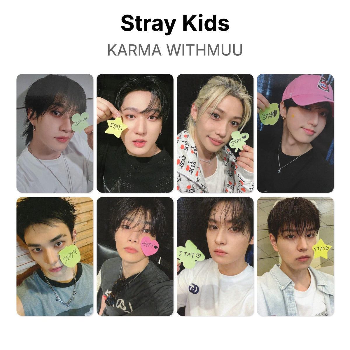 Stray Kids KARMA WITHMUU Official Photocard