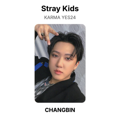 Stray Kids KARMA YES24 photocard oficial