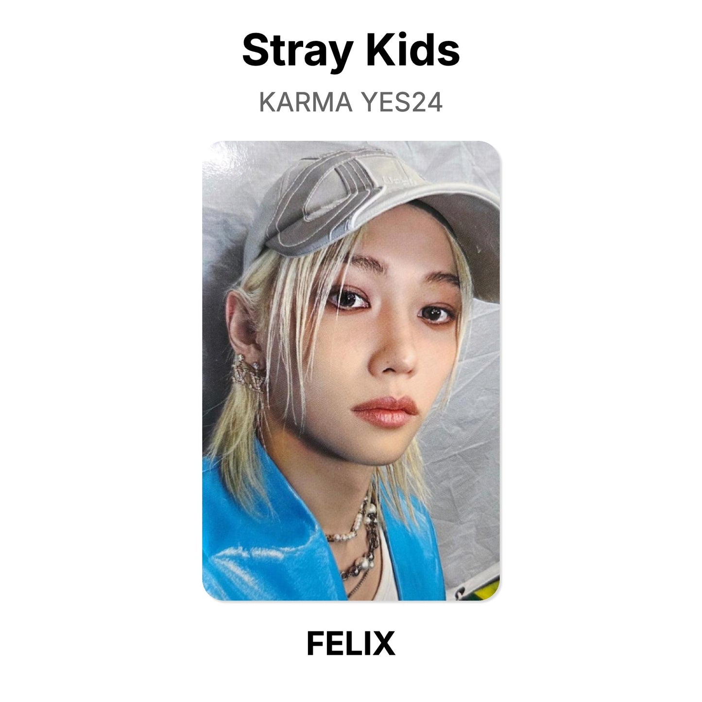 Stray Kids KARMA YES24 photocard oficial