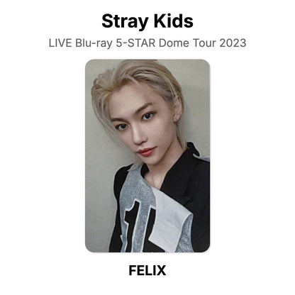Stray Kids LIVE Blu-ray 5-STAR Dome Tour 2023 Official Photocard