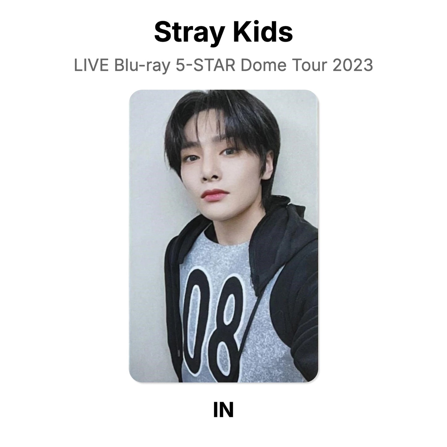 Stray Kids LIVE Blu-ray 5-STAR Dome Tour 2023 Official Photocard