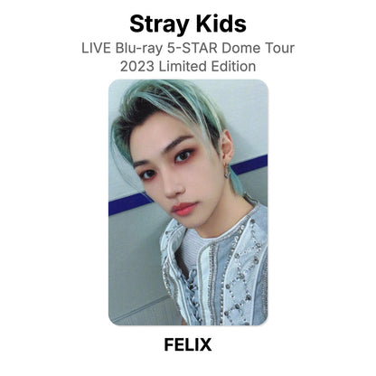 Stray Kids LIVE Blu-ray 5-STAR Dome Tour 2023 Limited Edition photocard oficial