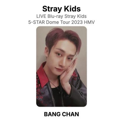 Stray Kids LIVE Blu-ray Stray Kids 5-STAR Dome Tour 2023 HMV photocard officielle