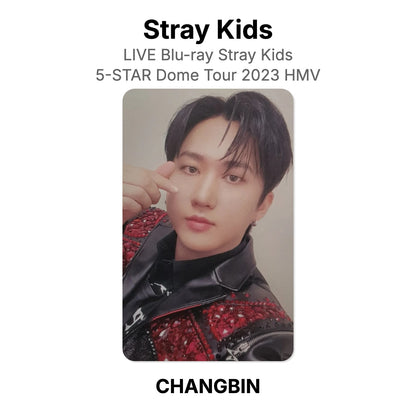 Stray Kids LIVE Blu-ray Stray Kids 5-STAR Dome Tour 2023 HMV photocard officielle