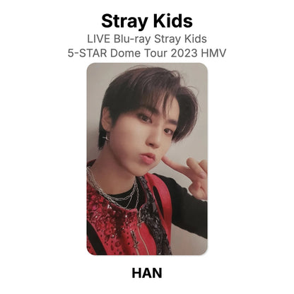 Stray Kids LIVE Blu-ray Stray Kids 5-STAR Dome Tour 2023 HMV photocard officielle