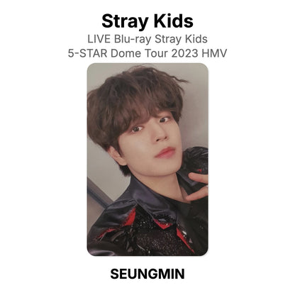 Stray Kids LIVE Blu-ray Stray Kids 5-STAR Dome Tour 2023 HMV photocard officielle