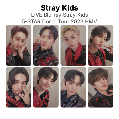 Stray Kids LIVE Blu-ray Stray Kids 5-STAR Dome Tour 2023 HMV photocard officielle