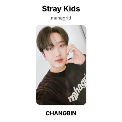Stray Kids mahagrid photocard oficial