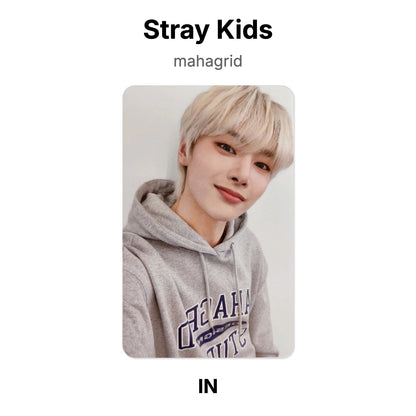 Stray Kids mahagrid photocard oficial