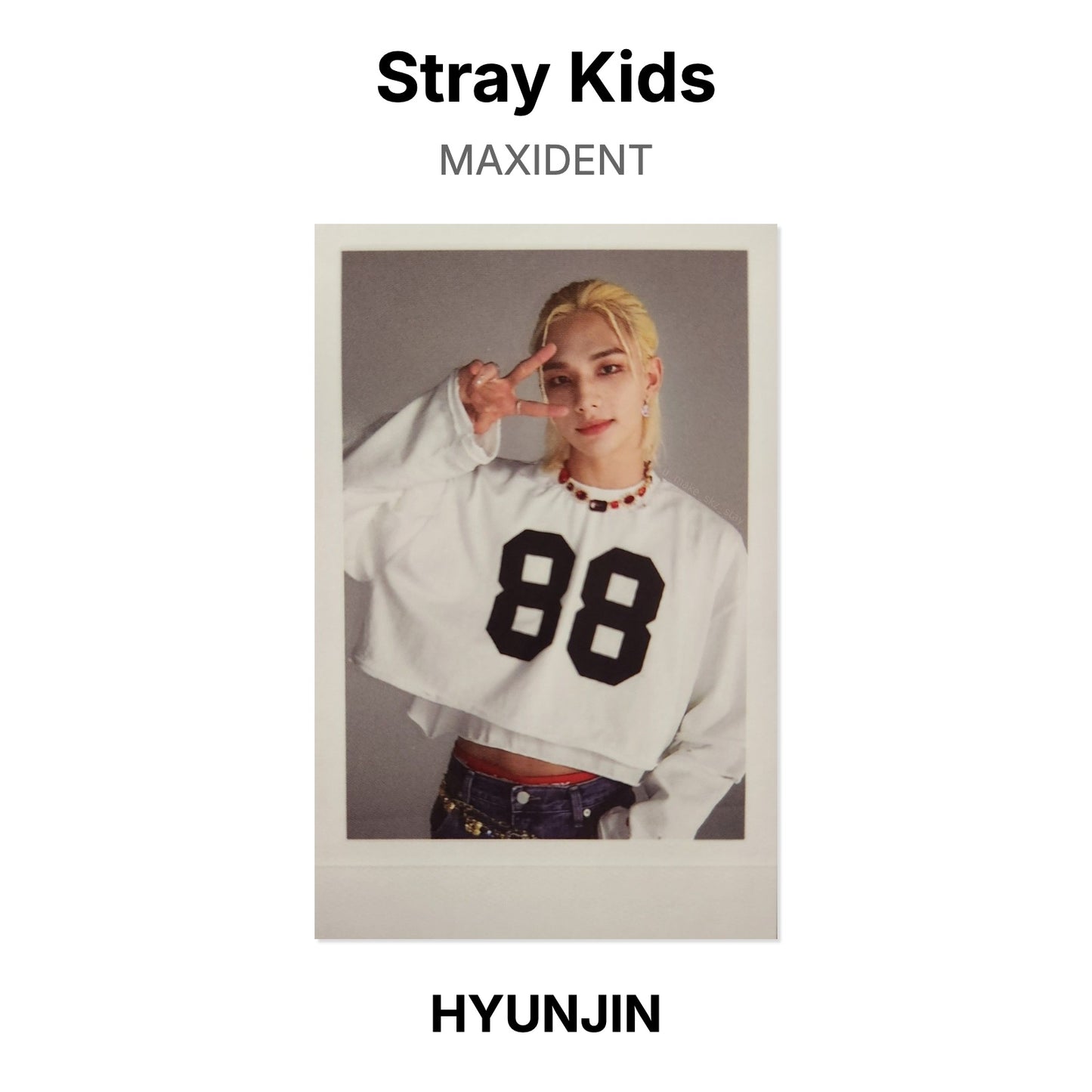 Stray Kids MAXIDENT Offizielle Photocard