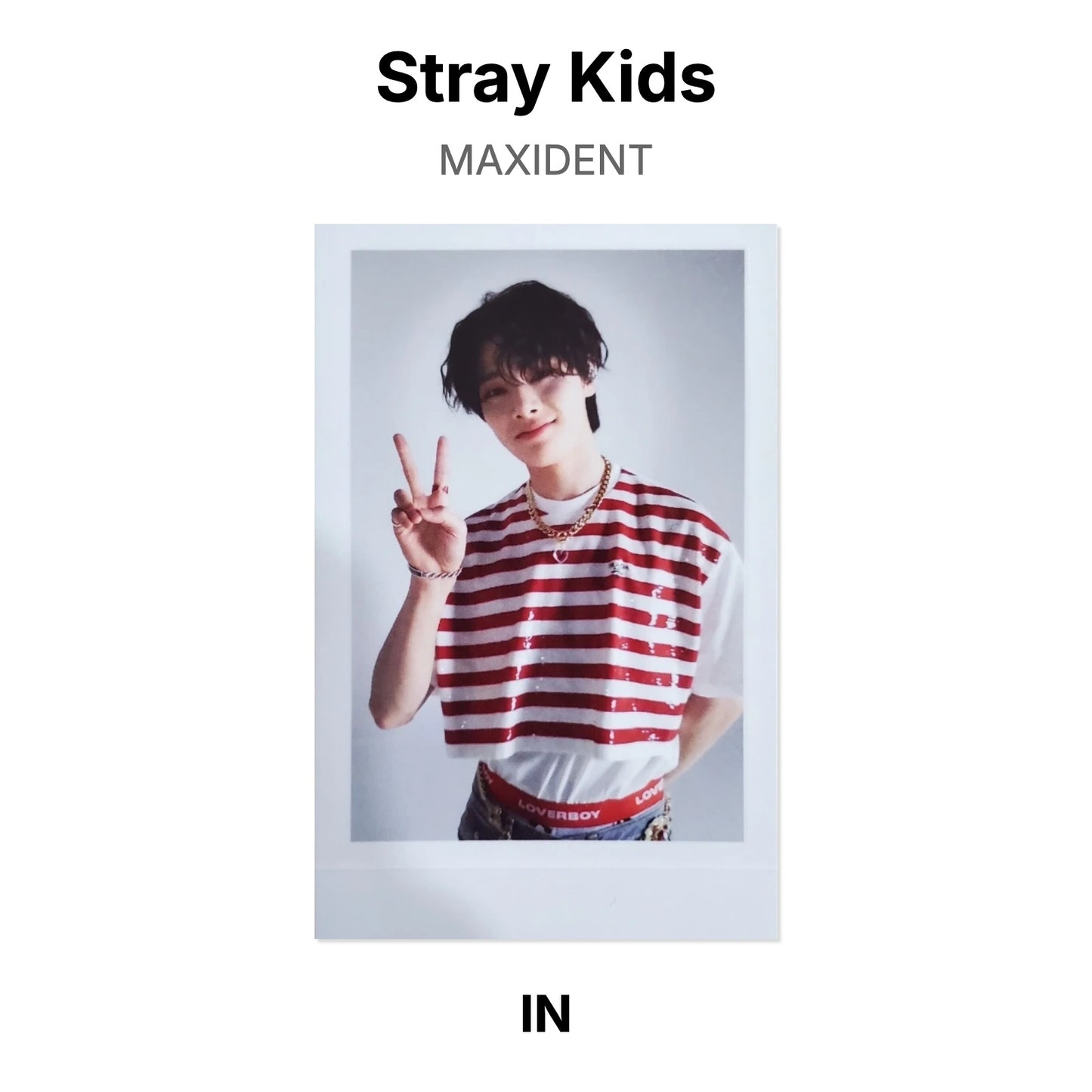 Stray Kids MAXIDENT Offizielle Photocard