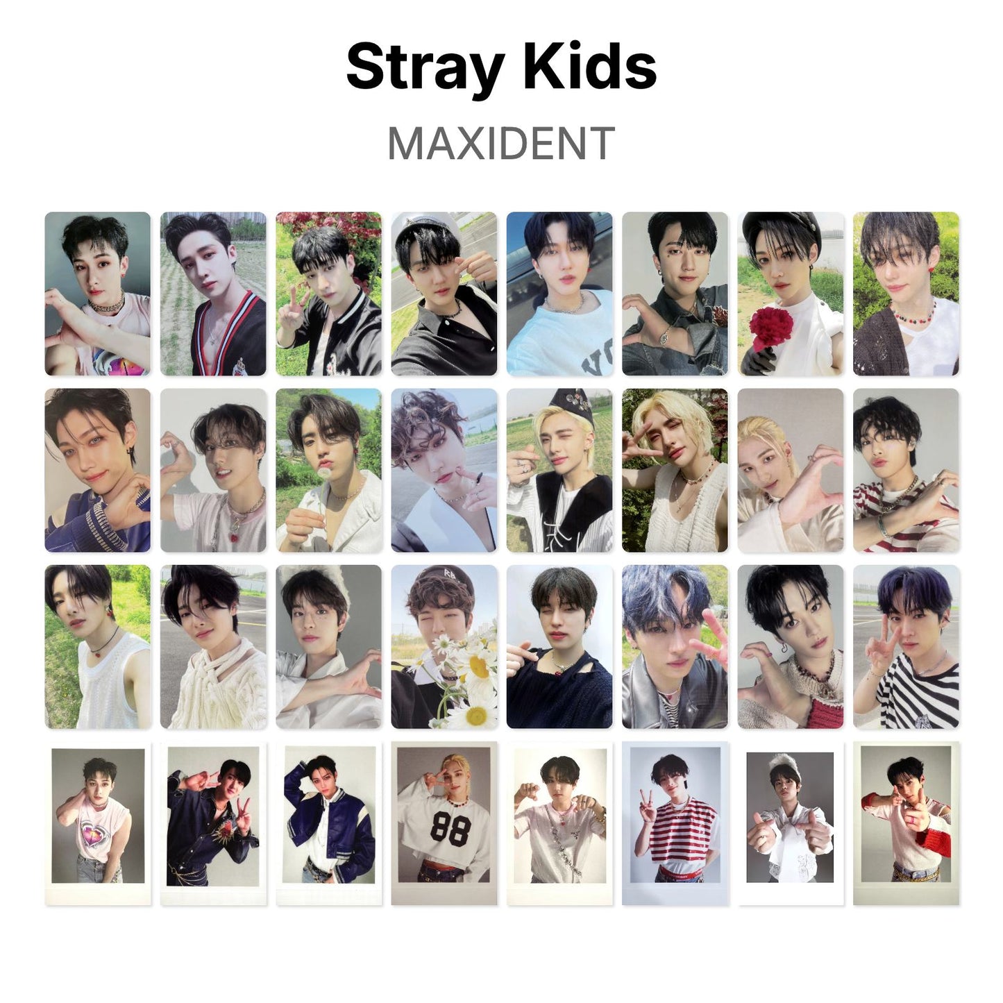 Stray Kids MAXIDENT Offizielle Photocard