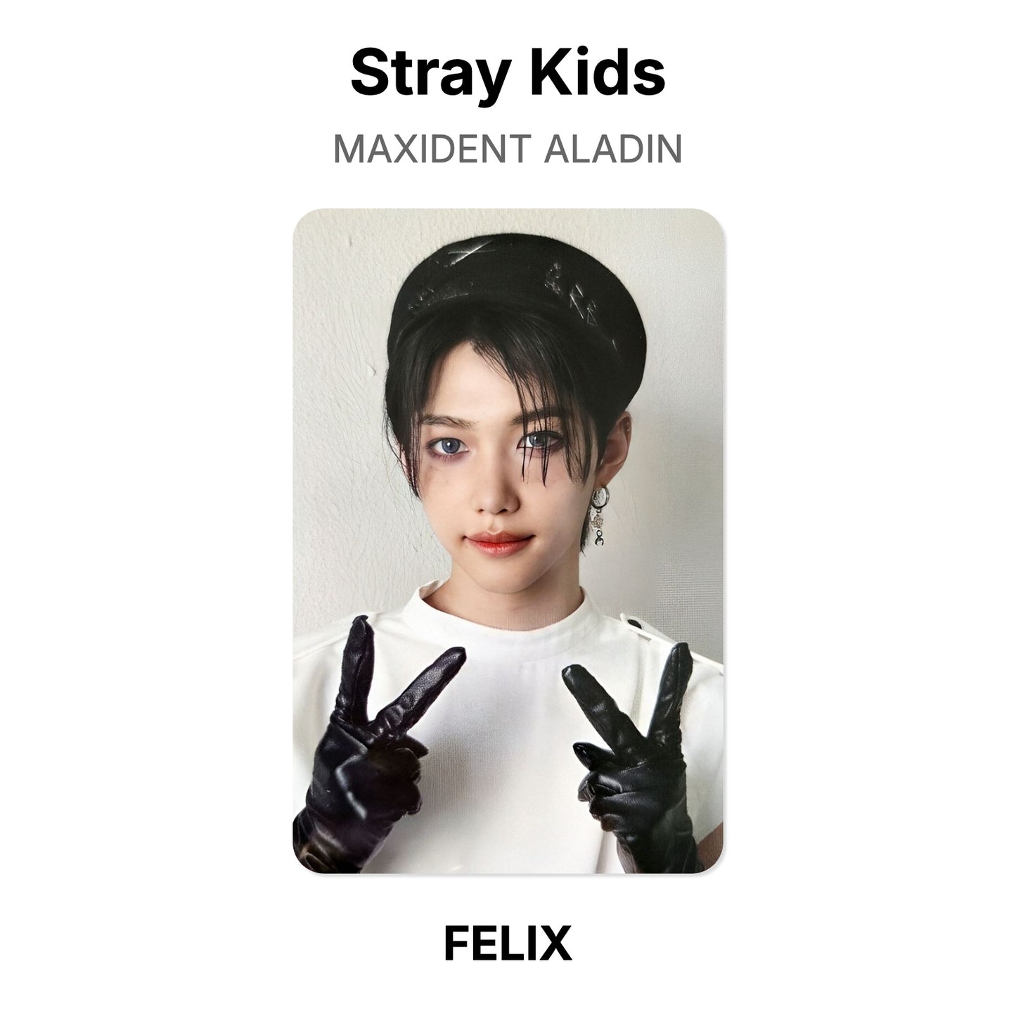 Stray Kids MAXIDENT ALADIN Offizielle Photocard