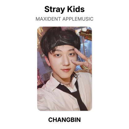 Stray Kids MAXIDENT APPLEMUSIC Official Photocard