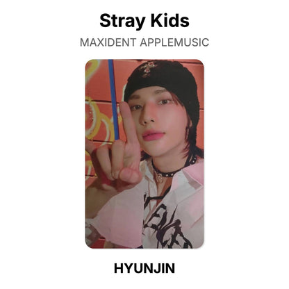 Stray Kids MAXIDENT APPLEMUSIC Official Photocard