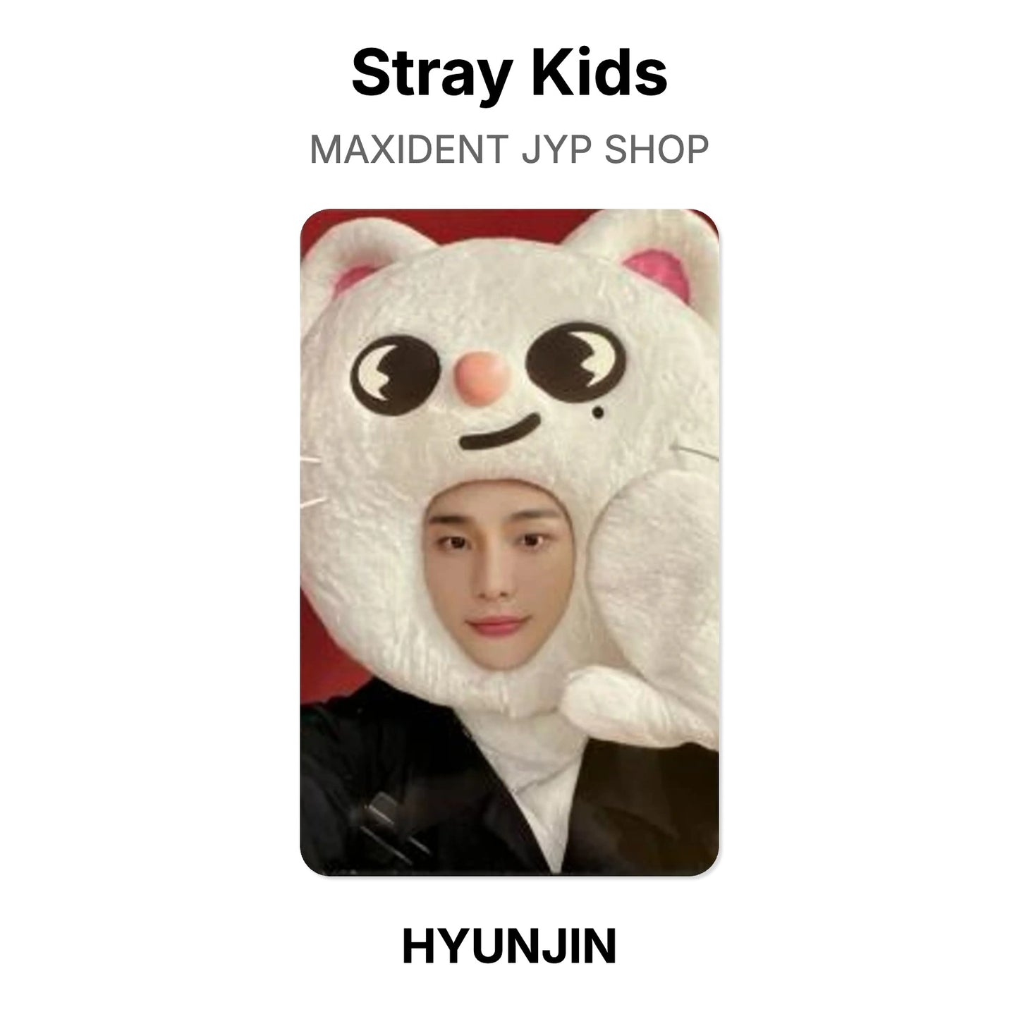 Stray Kids MAXIDENT JYP SHOP photocard oficial