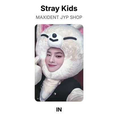 Stray Kids MAXIDENT JYP SHOP photocard oficial