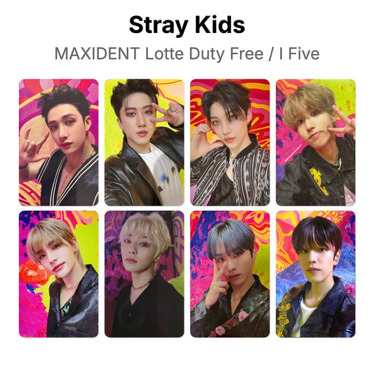 Stray Kids MAXIDENT Lotte Duty Free / I Five Official Photocard