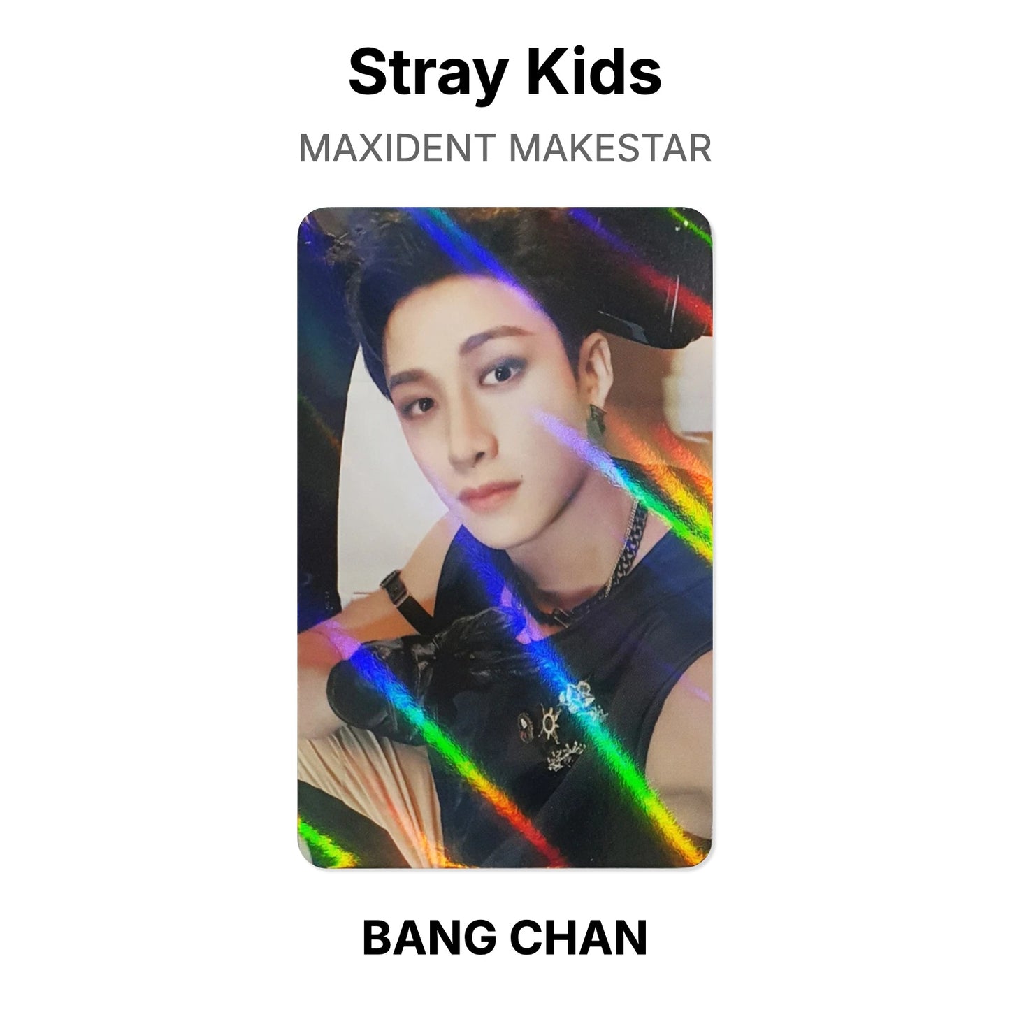 Stray Kids MAXIDENT MAKESTAR photocard oficial