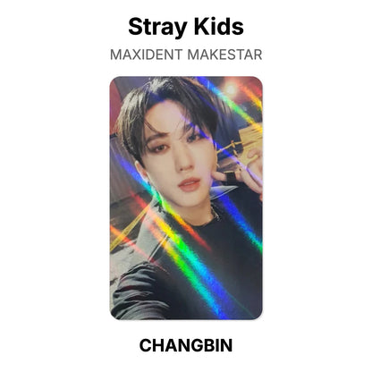 Stray Kids MAXIDENT MAKESTAR photocard oficial