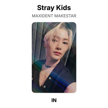 Stray Kids MAXIDENT MAKESTAR photocard oficial