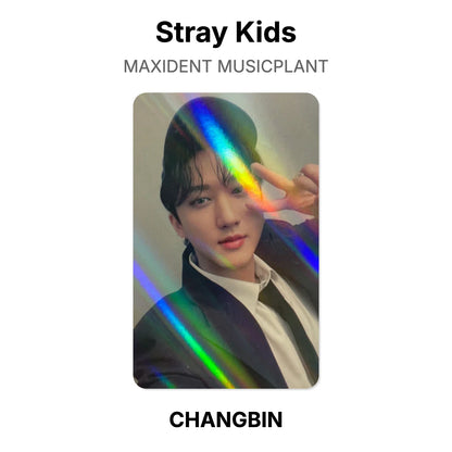 Stray Kids MAXIDENT MUSICPLANT Offizielle Fotokarte