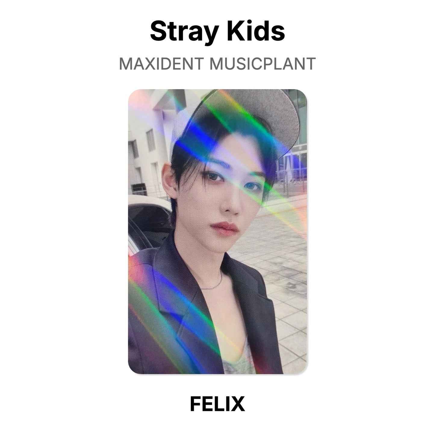 Stray Kids MAXIDENT MUSICPLANT Offizielle Fotokarte