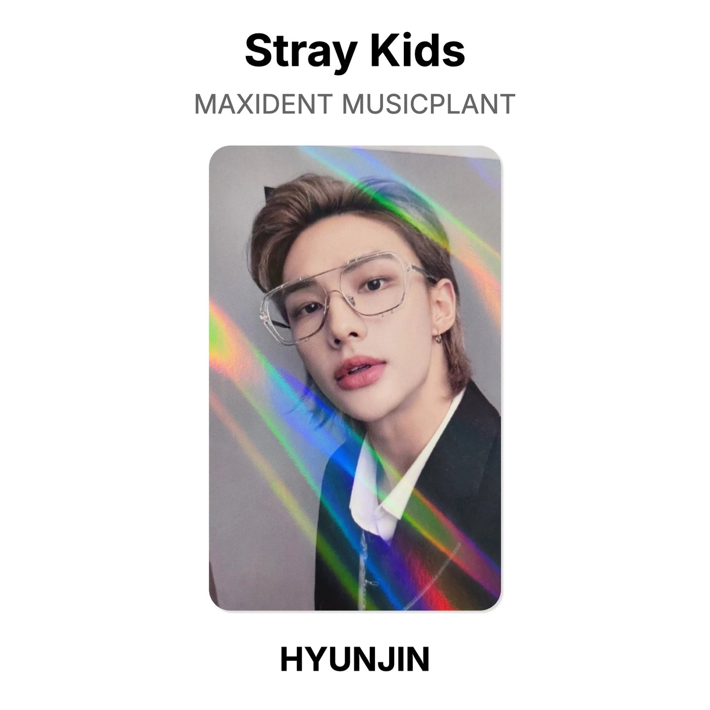 Stray Kids MAXIDENT MUSICPLANT Offizielle Fotokarte
