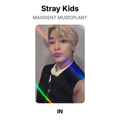 Stray Kids MAXIDENT MUSICPLANT Offizielle Fotokarte