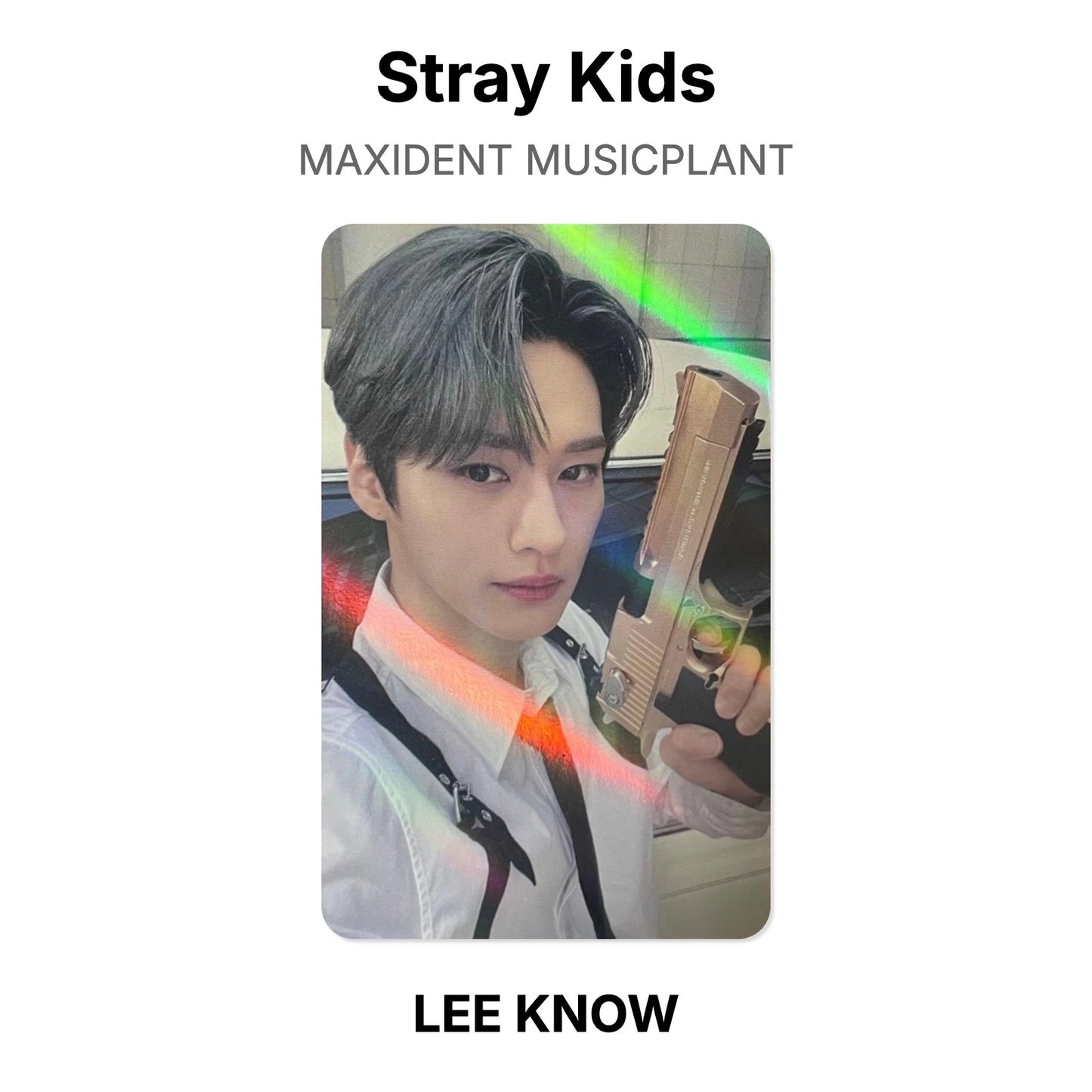 Stray Kids MAXIDENT MUSICPLANT Offizielle Fotokarte