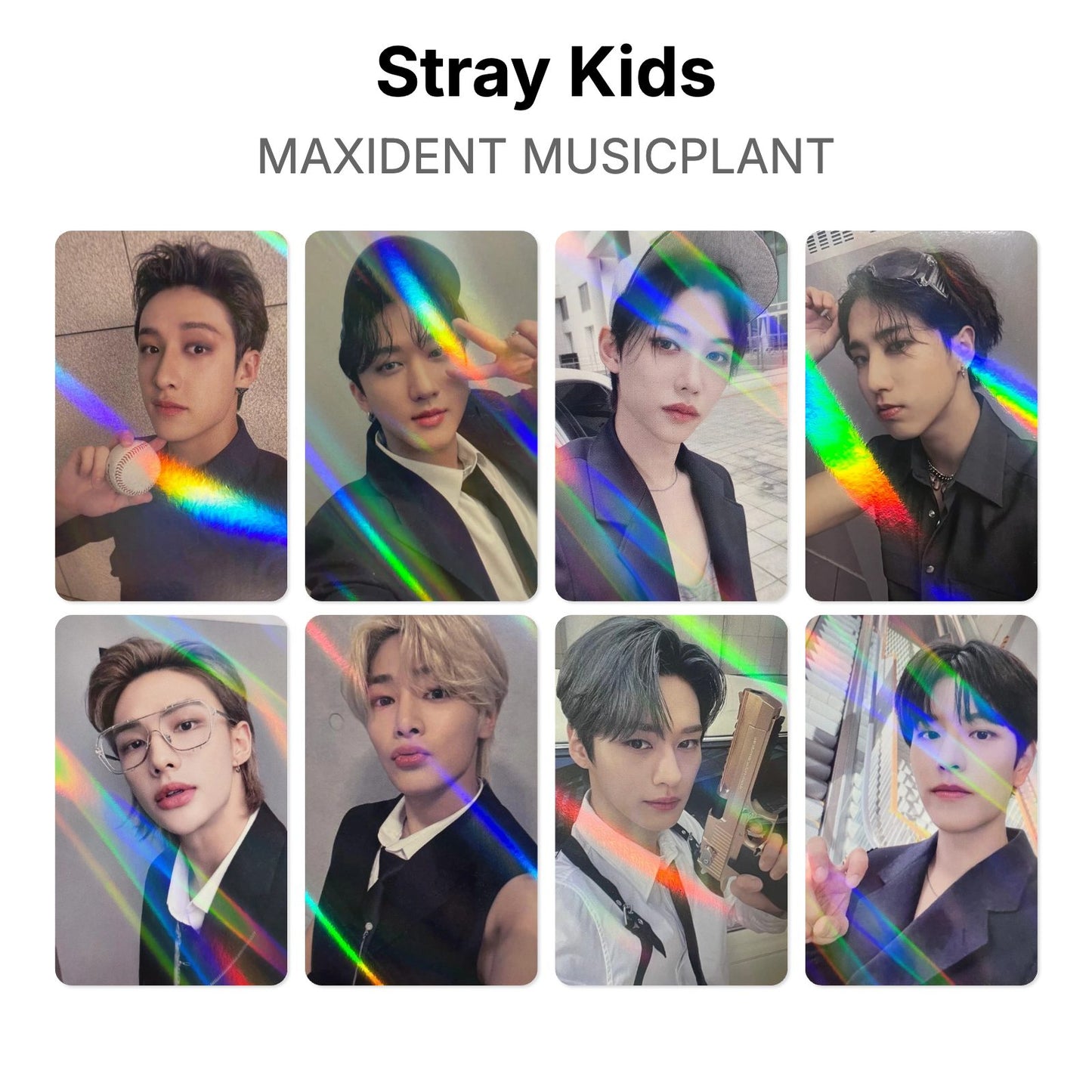 Stray Kids MAXIDENT MUSICPLANT Offizielle Fotokarte