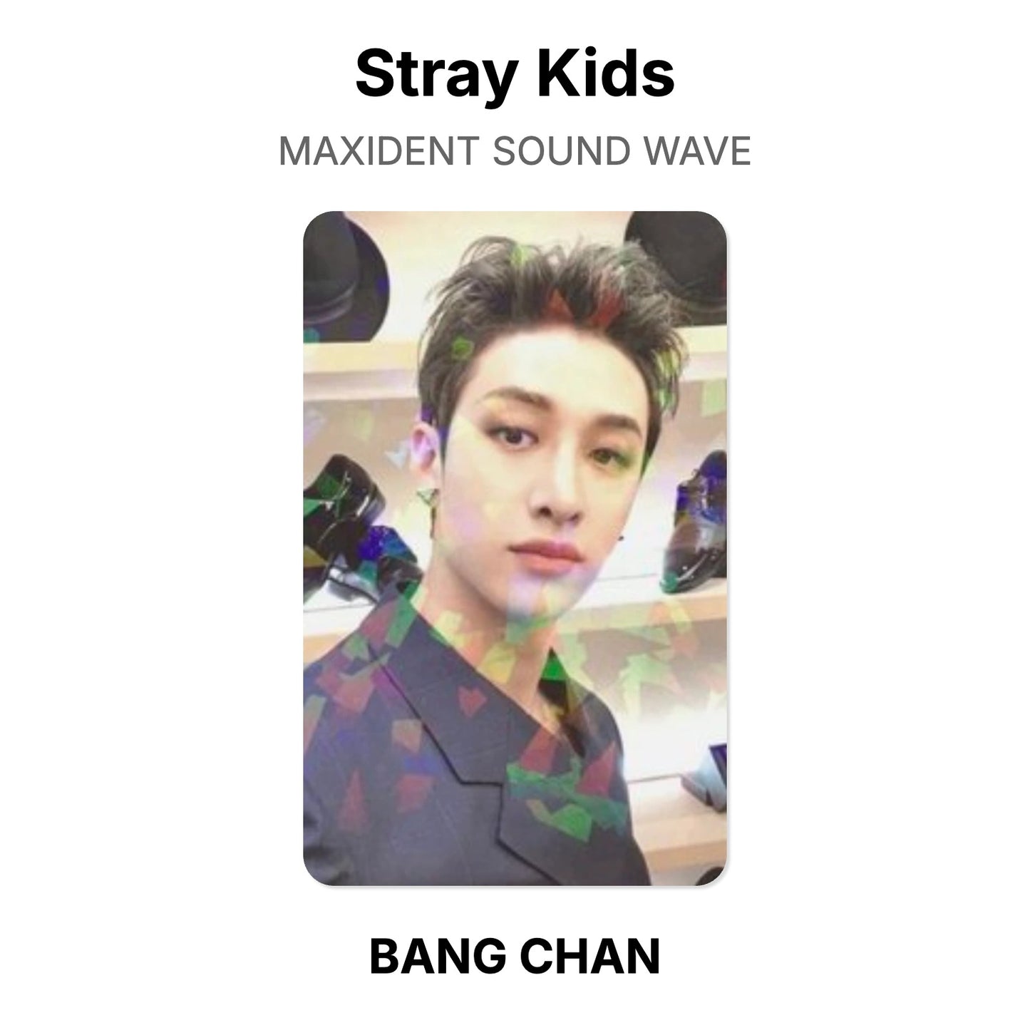 Stray Kids MAXIDENT SOUND WAVE Offizielle Photocard