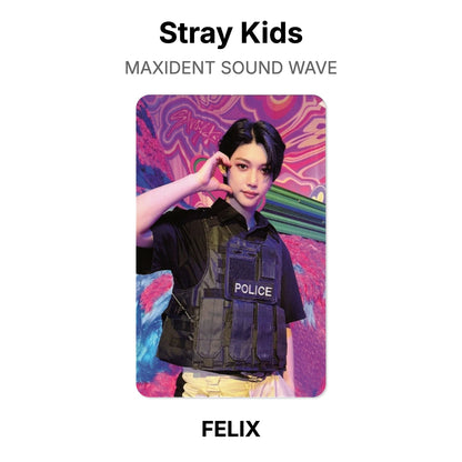 Stray Kids MAXIDENT SOUND WAVE Offizielle Photocard