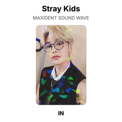 Stray Kids MAXIDENT SOUND WAVE Offizielle Photocard