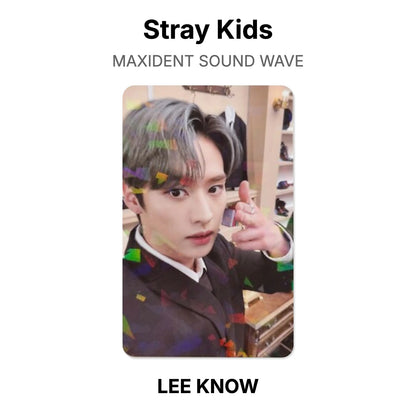Stray Kids MAXIDENT SOUND WAVE Offizielle Photocard