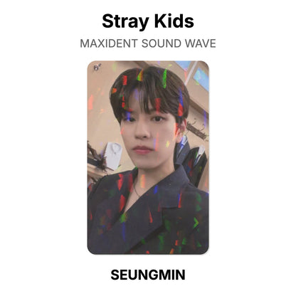 Stray Kids MAXIDENT SOUND WAVE Offizielle Photocard