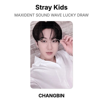 Stray Kids MAXIDENT SOUND WAVE LUCKY DRAW Official Photocard