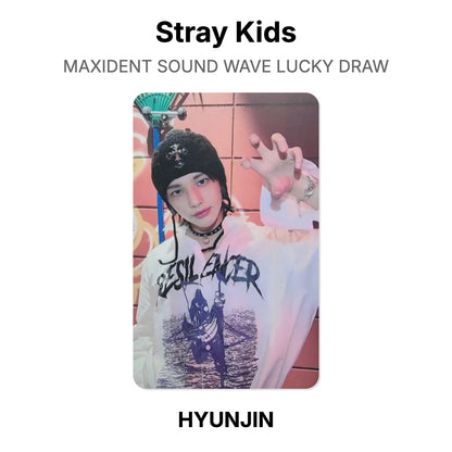 Stray Kids MAXIDENT SOUND WAVE LUCKY DRAW Official Photocard