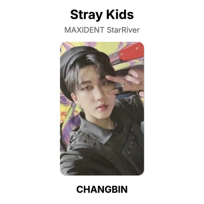 Stray Kids MAXIDENT StarRiver официальная фотокарта