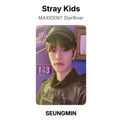 Stray Kids MAXIDENT StarRiver официальная фотокарта
