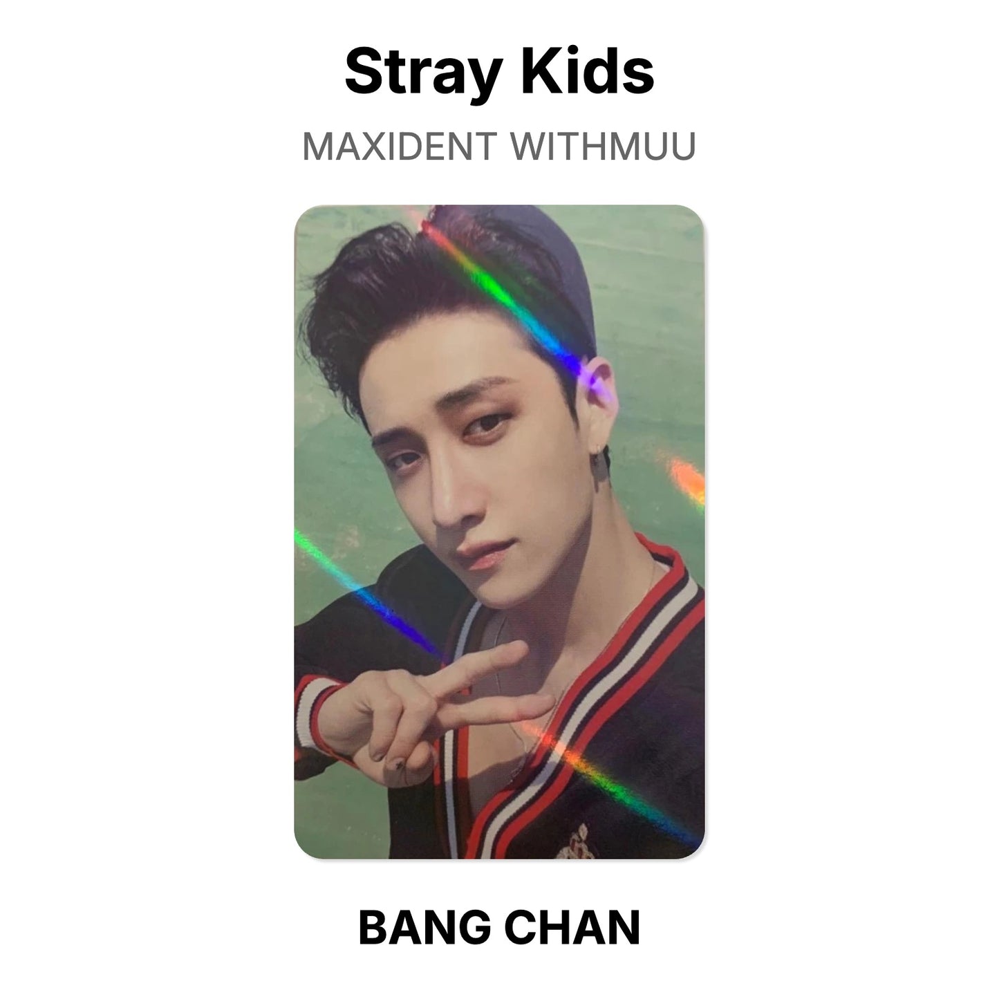 Stray Kids MAXIDENT WITHMUU photocard ufficiale