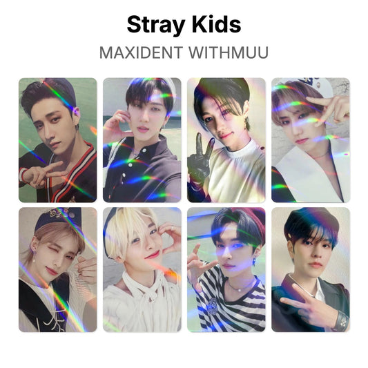 Stray Kids MAXIDENT WITHMUU photocard chính hãng