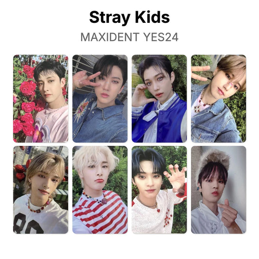 Stray Kids MAXIDENT YES24 photocard chính hãng