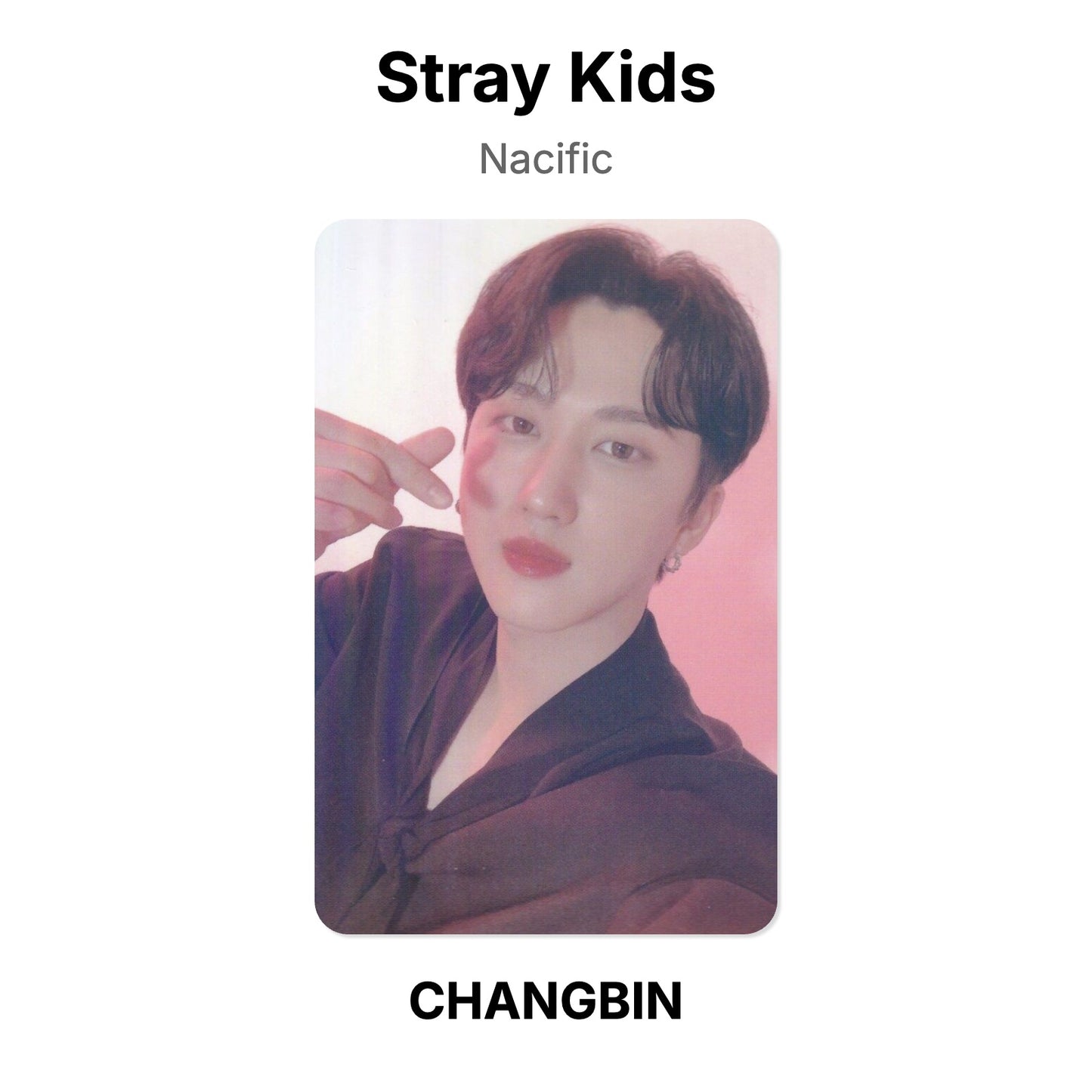 Stray Kids Nacific Offizielle Photocard