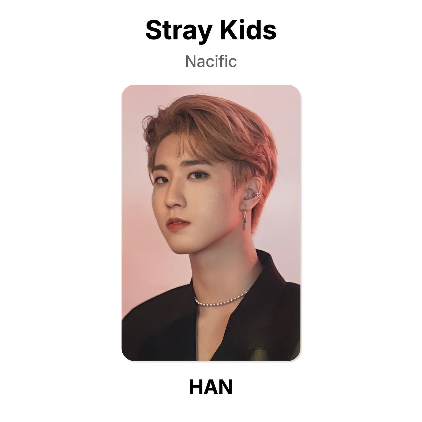 Stray Kids Nacific Offizielle Photocard